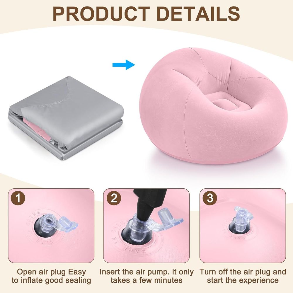 Inflatable Bean Bag Chairs, Pi - đánh giá và giá Kids Outdoor Seating