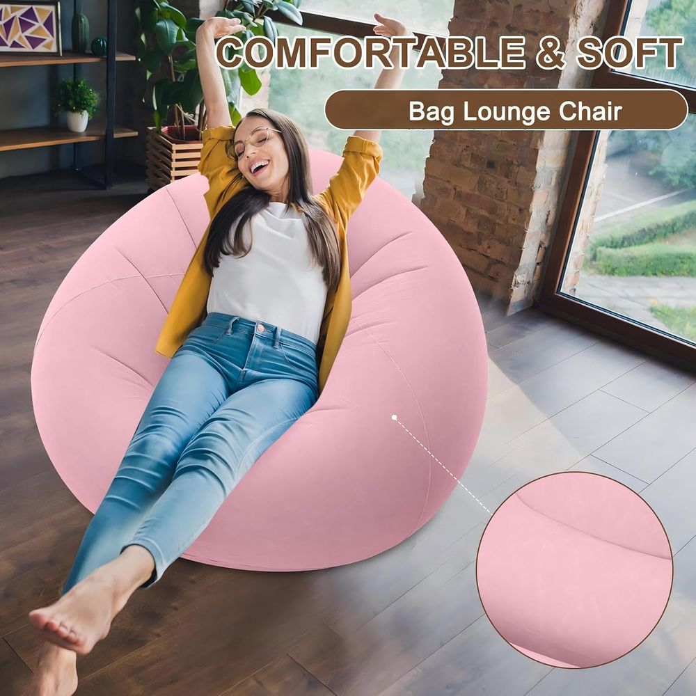 Inflatable Bean Bag Chairs, Pi - đánh giá và giá Kids Outdoor Seating