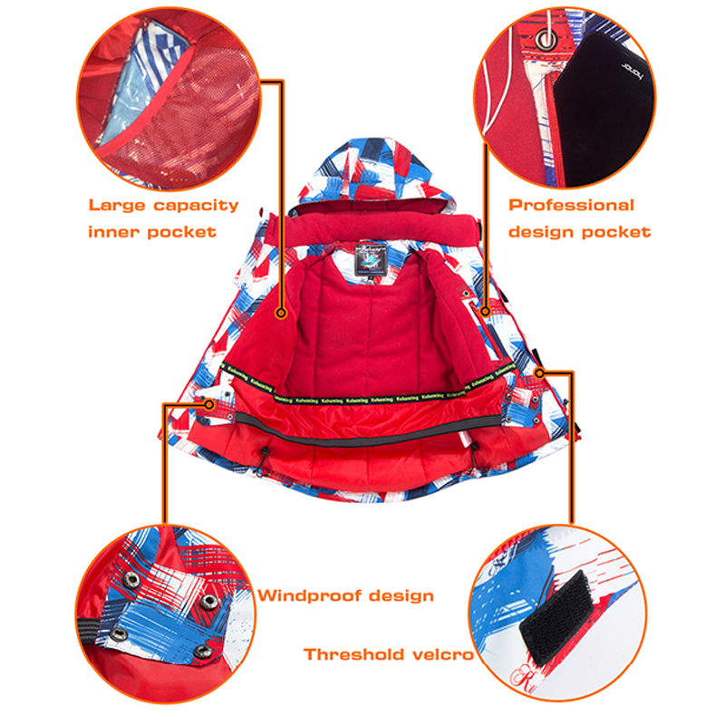 Trượt Tuyết Phù Hợp Cho Trẻ Em - đánh giá và giá Kids Outdoor Jacket