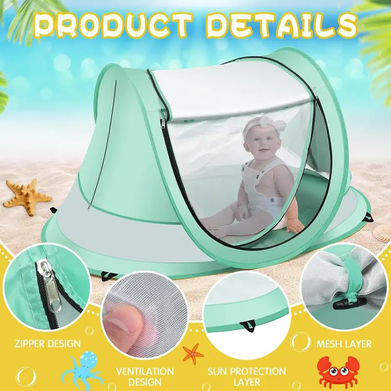Toddler Beach Tent Outdoor Bab - đánh giá và giá Kids Outdoor Tent