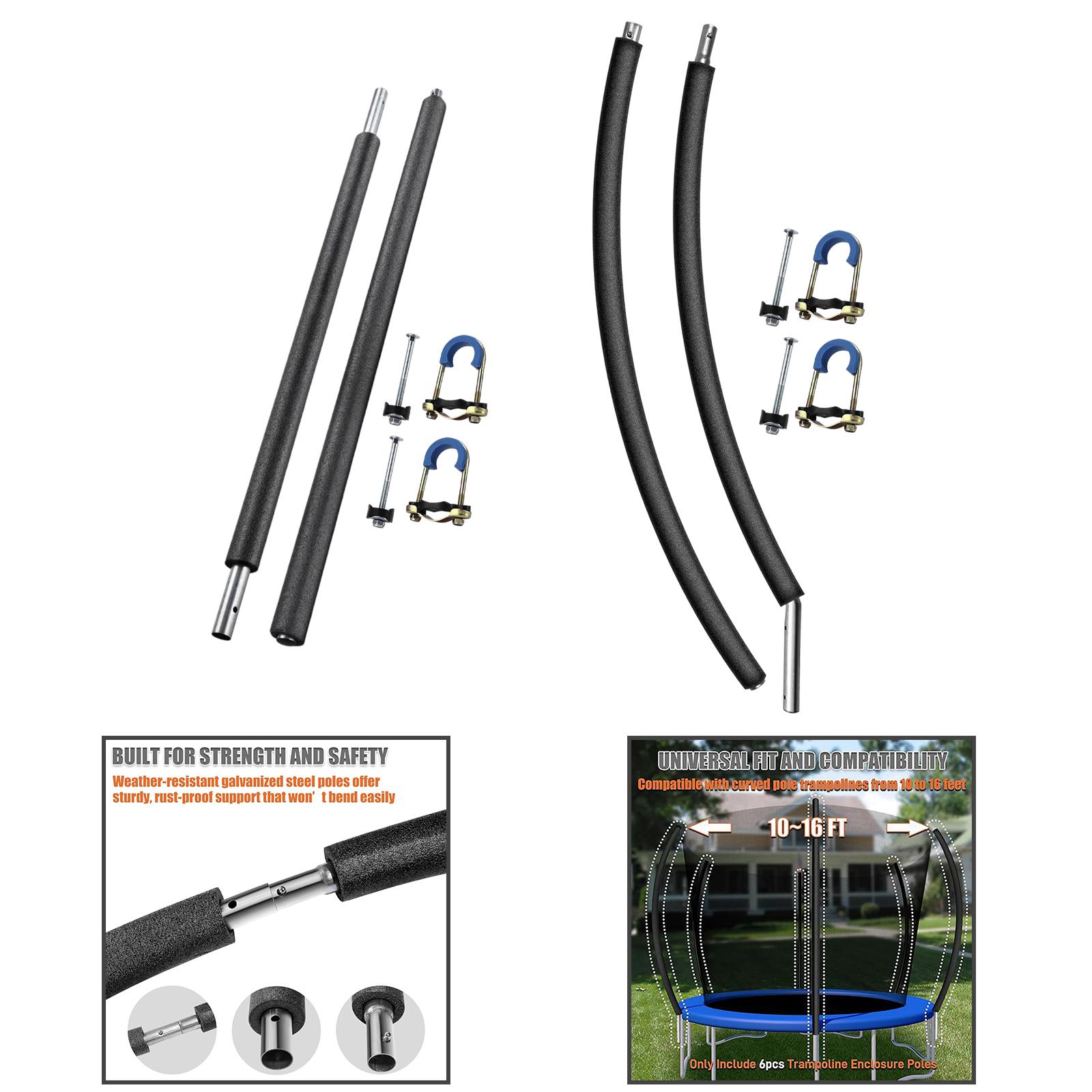 Two Section Trampoline Poles w - đánh giá và giá Kids Outdoor Trampoline