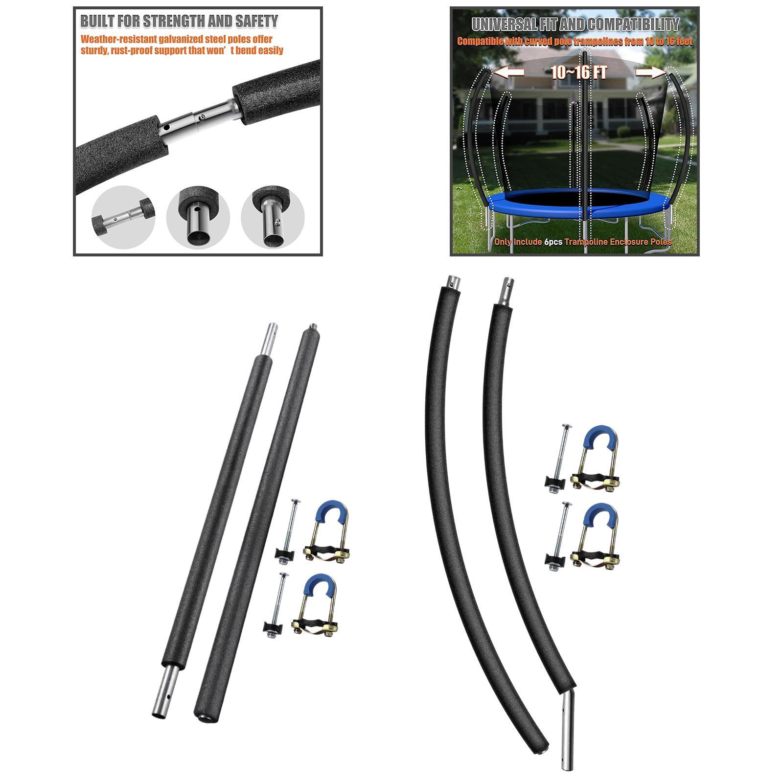 Two Section Trampoline Poles w - đánh giá và giá Kids Outdoor Trampoline