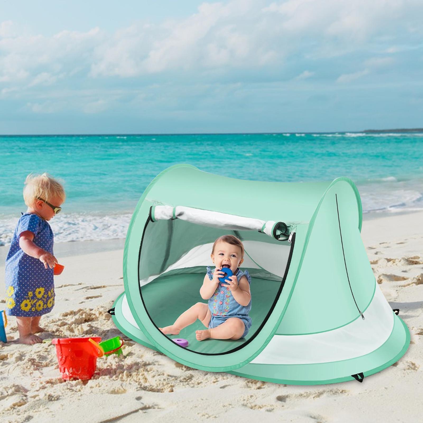 Kids Beach Tent UPF 50 Childre - đánh giá và giá Kids Outdoor Tent