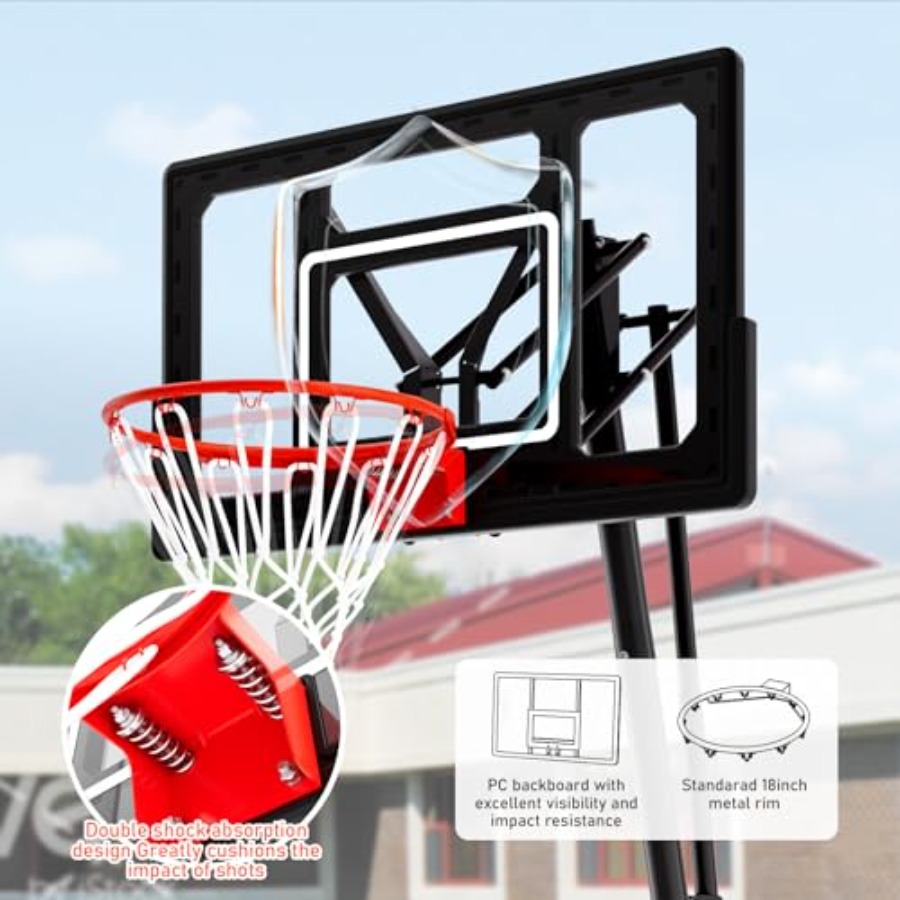 Outdoor basketball hoop with s - đánh giá và giá Basketball Hoop Outdoor