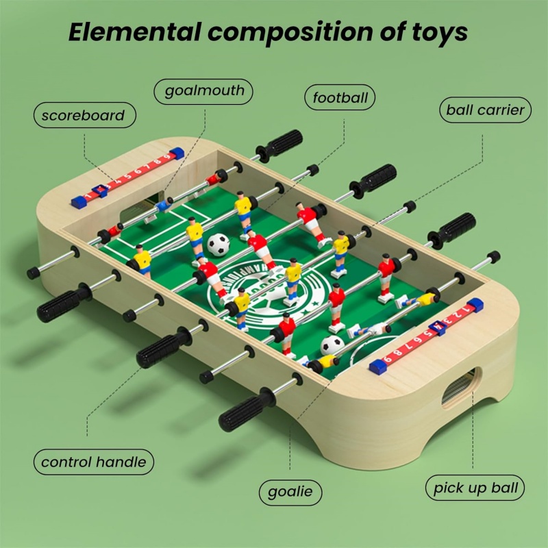 Mini Wooden Table Football Gam - đánh giá và giá Kids Outdoor Wooden Table
