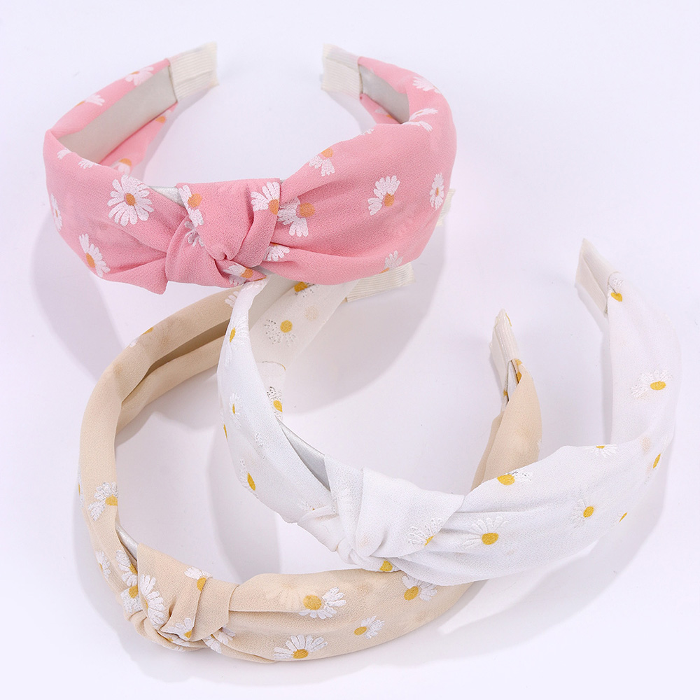 3pcs/set Daisy Pattern Headban - đánh giá và giá Kids Outdoor Outfit