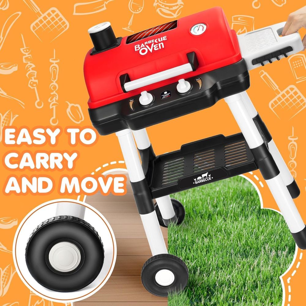 Kids Play Kitchen Toys, BBQ Gr - đánh giá và giá Kids Outdoor Bbq