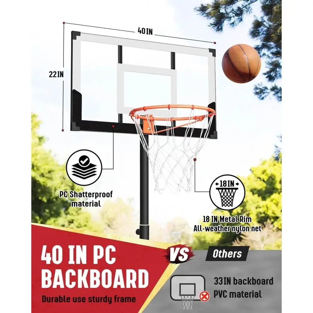 Outdoor Adjustable Basketball  - đánh giá và giá Basketball Hoop Outdoor