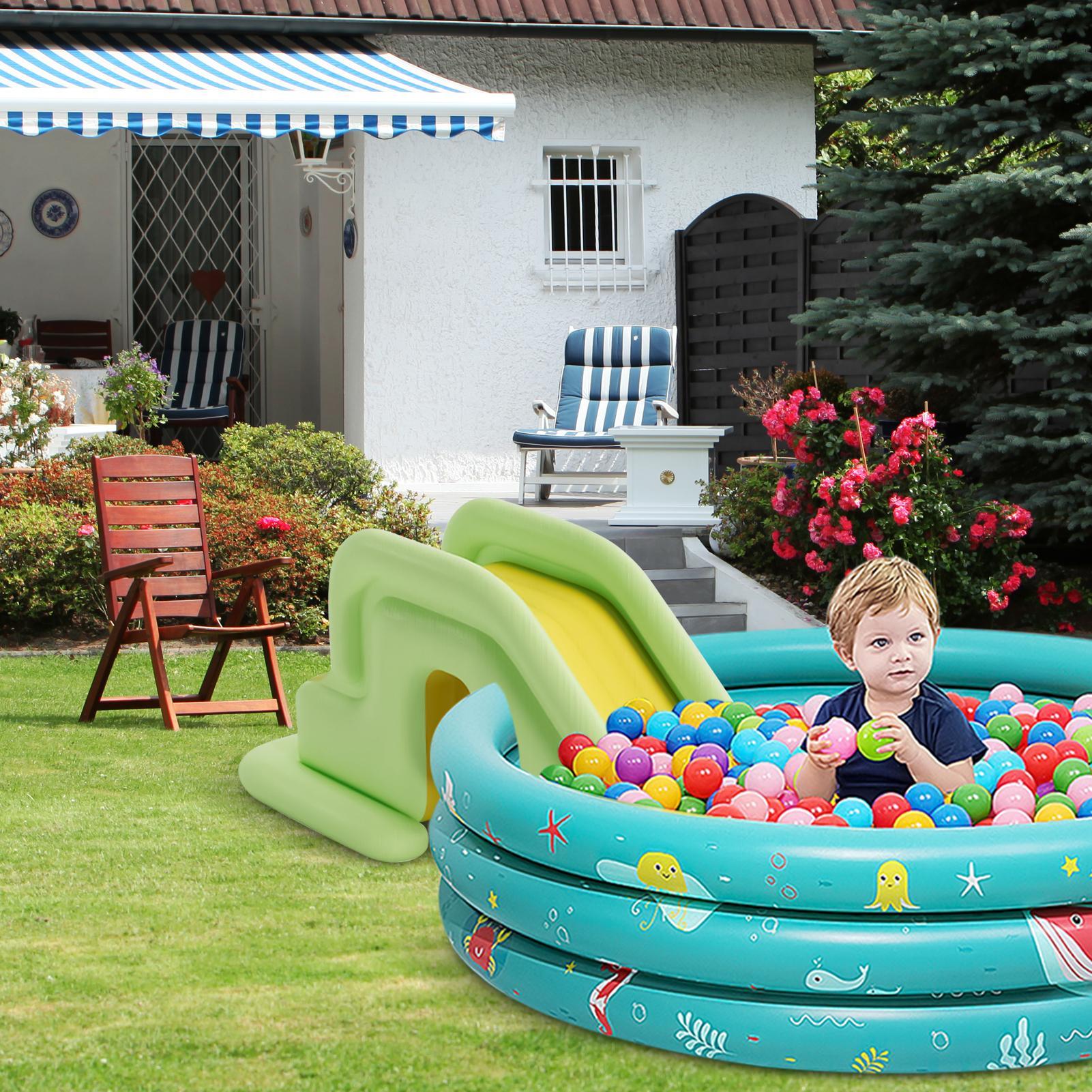 Inflatable Water Slide Compact - đánh giá và giá Kids Outdoor Climbing Structure
