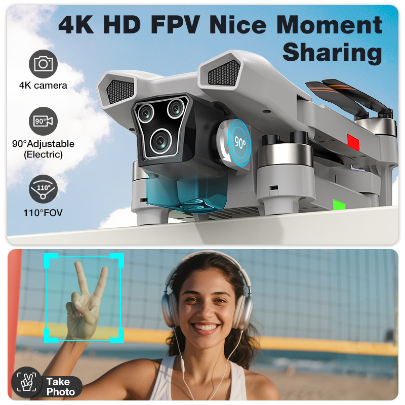 NEW Hot L017 Pro Drone Brushle - đánh giá và giá Kids Outdoor Entertainment