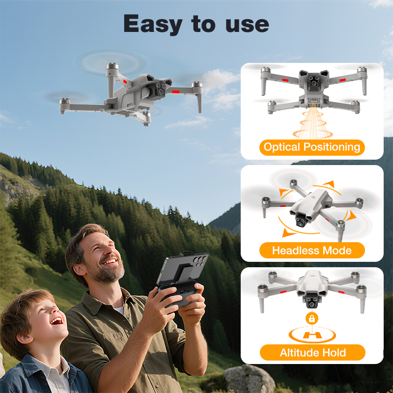 NEW Hot L017 Pro Drone Brushle - đánh giá và giá Kids Outdoor Entertainment