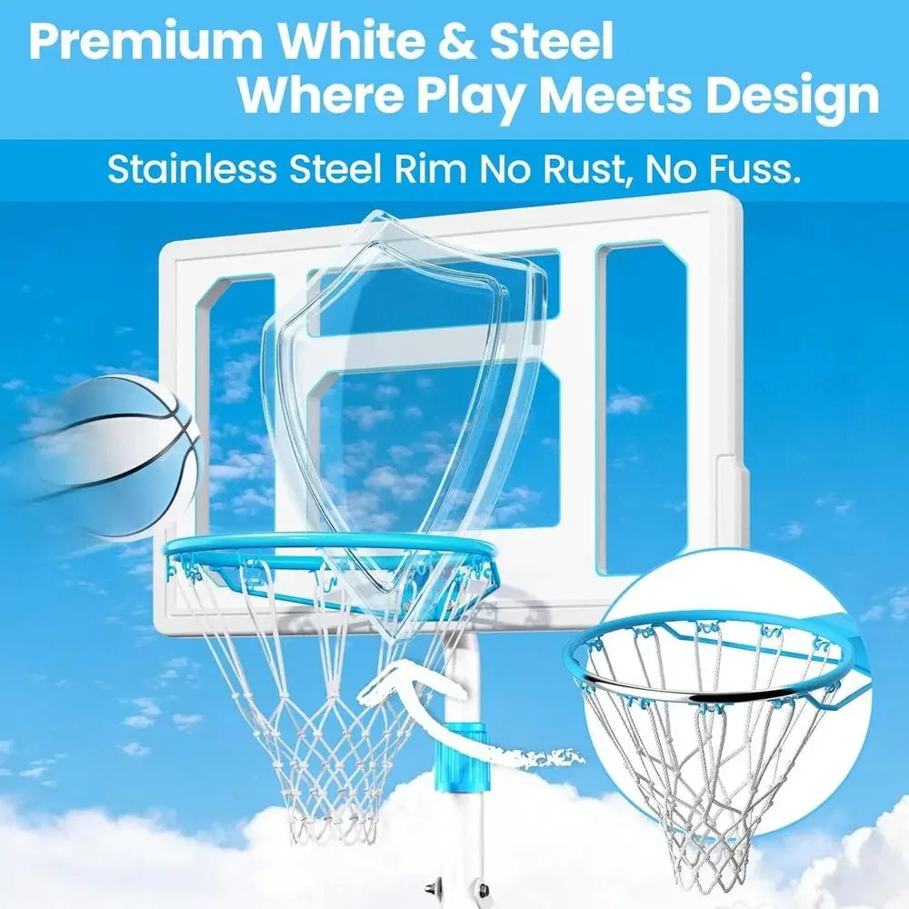 Portable 32 Swimming Pool Bask - đánh giá và giá Basketball Hoop Outdoor