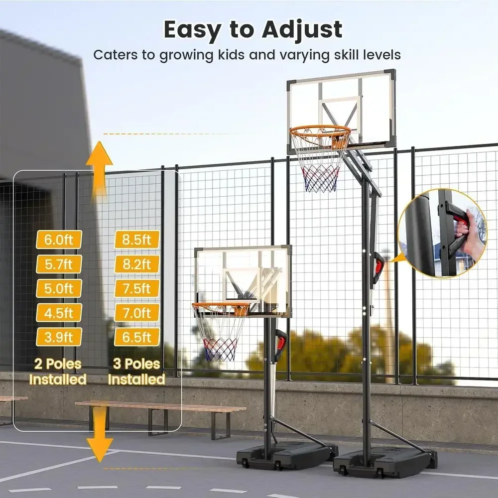 Portable Outdoor Basketball Ho - đánh giá và giá Basketball Hoop Outdoor