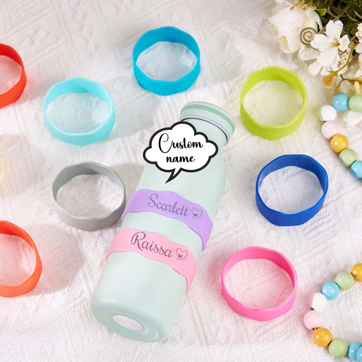 Custom Name Silicone Tumbler S - đánh giá và giá Kids Outdoor Water