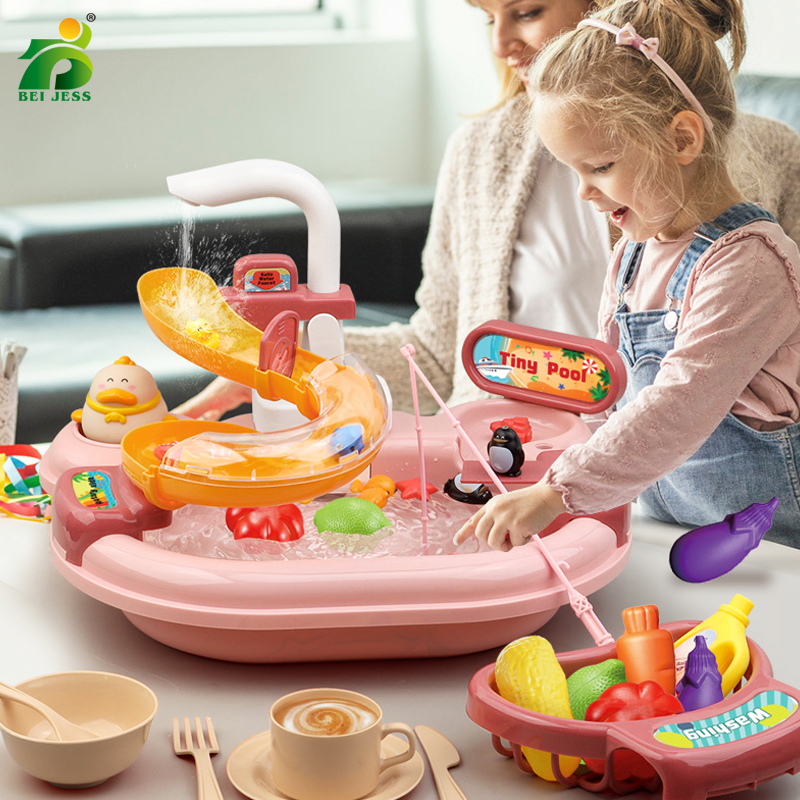 Children Electric Toy Sink Dis - đánh giá và giá Kids Outdoor Mud Kitchen