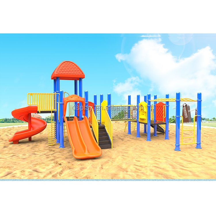 Commercial Outdoor Playground  - đánh giá và giá Kids Outdoor Climbing Structure